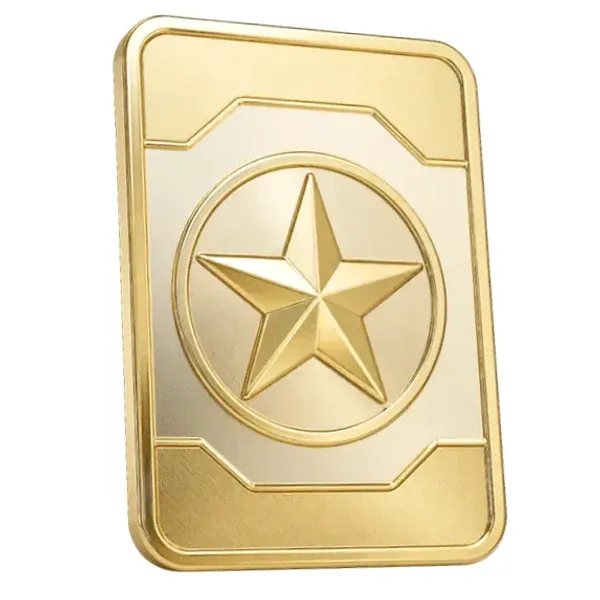 Star-emblem card — Lucky Mister